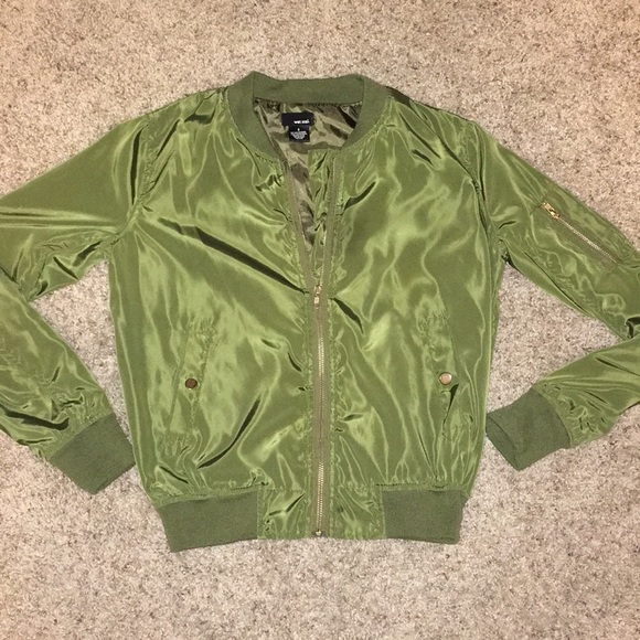Hunter green bomber jacket - Picture 2 of 2
